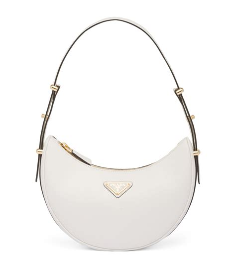 prada bag white leather|prada white shoulder bag.